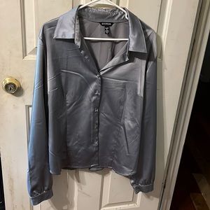 Women’s silver blouse